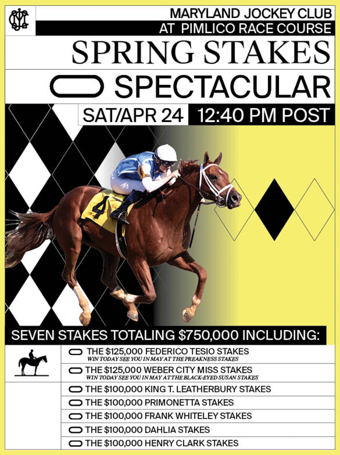 Spring Stakes Spectacular Laurel Park