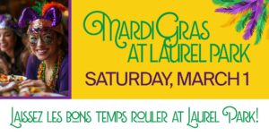 Mardi Gras Celebration at Laurel Park Maryland Jockey Club